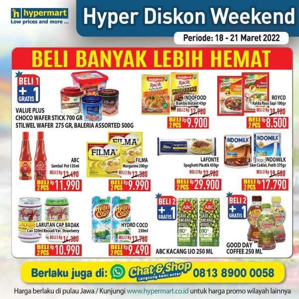 Promo JSM Hypermart 18-21 Maret 2022