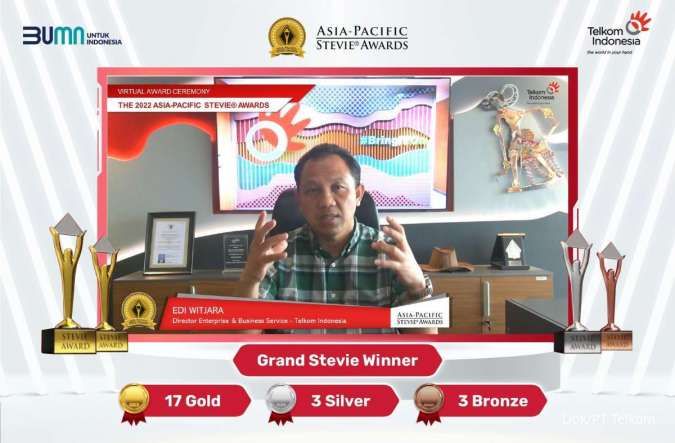 Telkom Kembali Raih The Grand Stevie Award for Organization of The Year