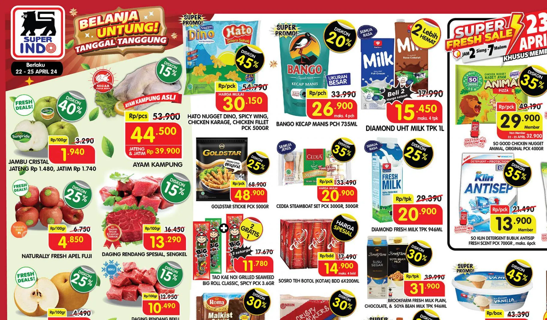 Promo Superindo Terbaru 22-25 April 2024
