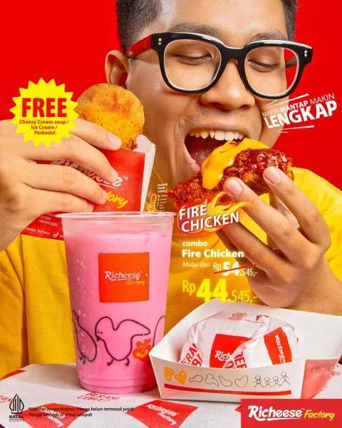 Promo Richeese Factory Fire Chicken