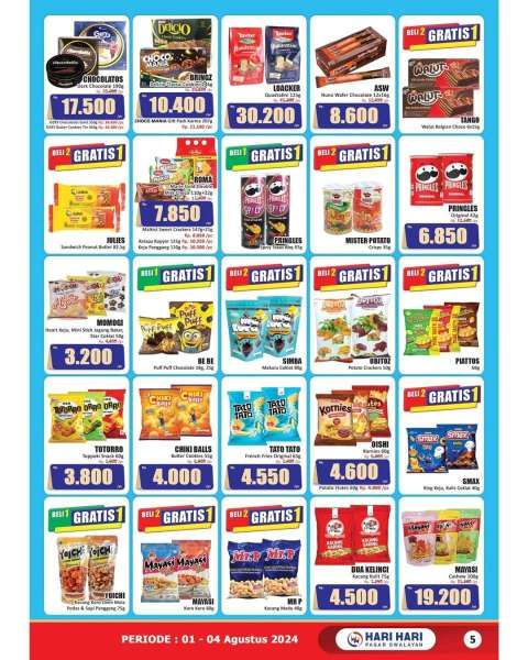 Promo KJSM Hari Hari Swalayan 1-4 Agustus 2024