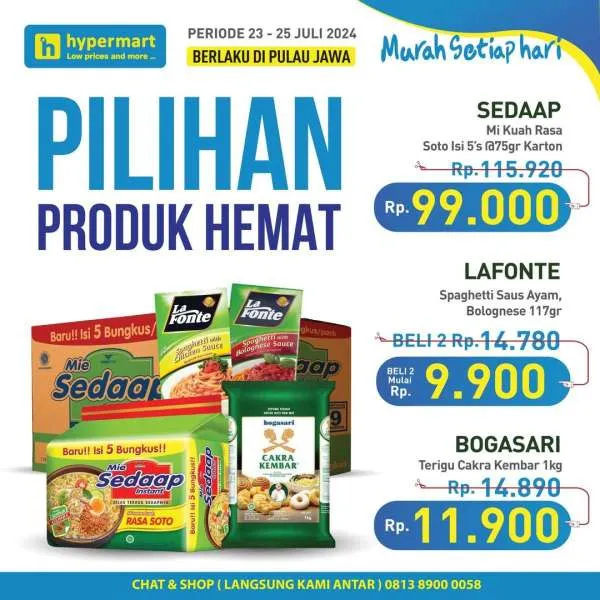 Promo Hypermart Hyper Diskon Weekday Periode 23-25 Juli 2024