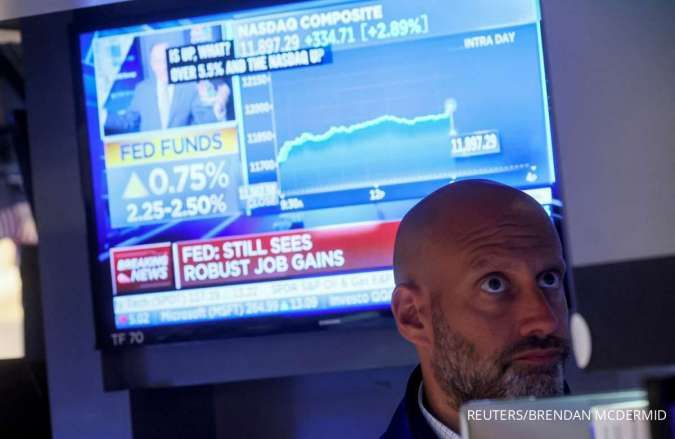 Wall Street Dibuka Turun Jelang Keputusan Suku Bunga The Fed