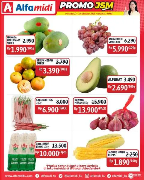 Promo JSM Alfamidi Periode 17-19 Oktober 2025