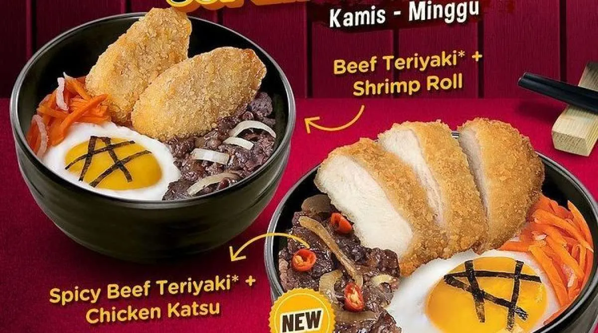 Promo Hokben Spesial Imlek 29-30 Januari 2022, Paket Super Bowl Rp 35.000