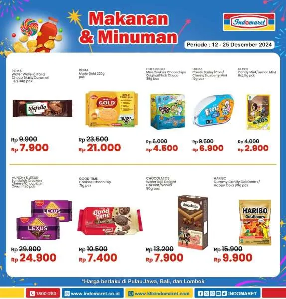 Promo Indomaret Super Hemat Periode 12-25 Desember 2024