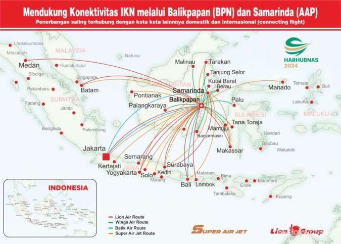 Wings Air Terbang Kembali Rute Mamuju-Balikpapan,Dukung Pengembangan IbuKotaNusantara