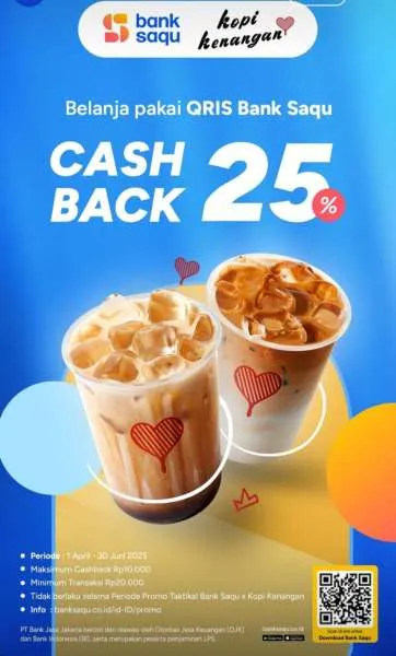 Promo Bank Saqu Kopi Kenangan
