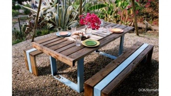 Manfaatkan palet buat furnitur murah nan unik