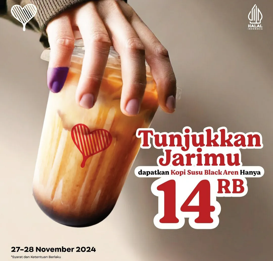 Promo Pilkada di Kopi Kenangan