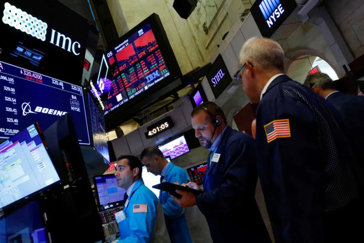 Wall Street dibuka merah pada perdagangan Rabu (28/8) karena kekhawatiran resesi