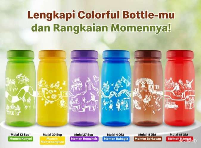 Promo McD Terbaru 3-9 Oktober, Paket Cheeseburger Gratis Botol Diskon Rp 15.000