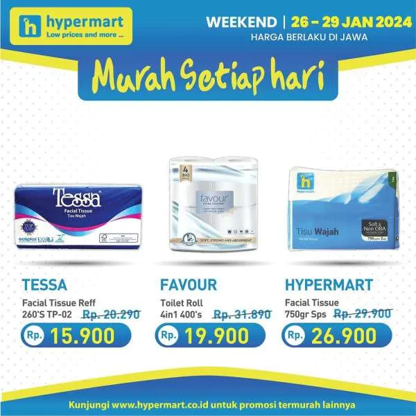 Promo JSM Hypermart Hyper Diskon Weekend Periode 26-29 Januari 2024