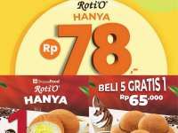 3 Promo RotiO Awal Agustus 2024 Sediakan Paket Roti Rp 1 hingga Beli 5 Gratis 1
