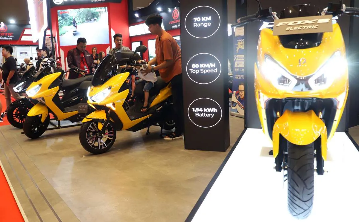 Penjualan Motor Listrik Bersubsidi Mulai Moncer
