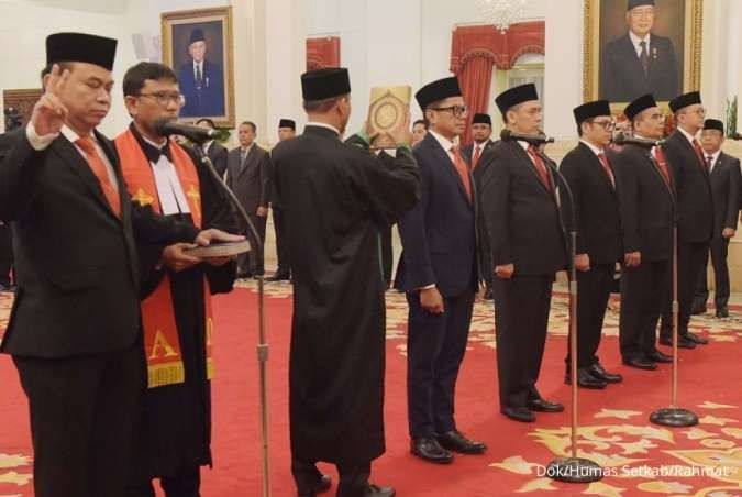 Presiden Jokowi Lantik Menkominfo dan Lima Wakil Menteri Baru Kabinet Indonesia Maju