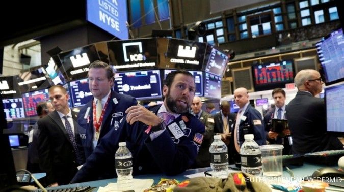 Bursa Wall Street rebound di akhir pekan