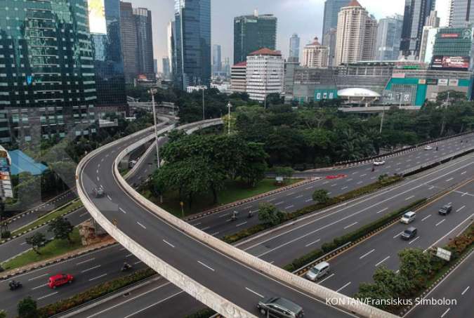 Catat, tol layang dalam kota Jakarta ditarget rampung pertengahan tahun depan