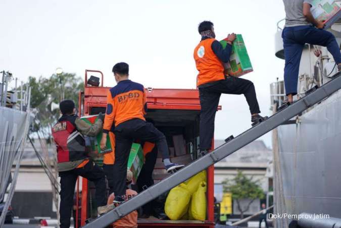 4.000 paket sembako dan ribuan peralatan medis tiba di pulau-pulau Sumenep