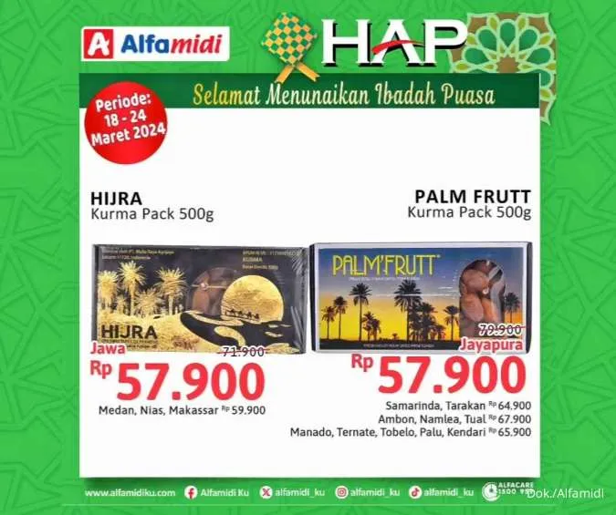 Promo Alfamidi Hemat Satu Pekan Periode 18-24 Maret 2024