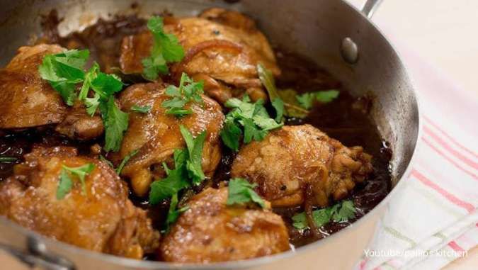 Resep Masakan Filipina Chicken Sprite Adobo yang Dimasak Pakai Sprite