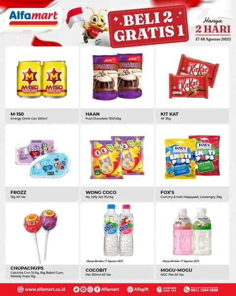Promo Alfamart Semarak Merdeka Periode 17-18 Agustus 2025