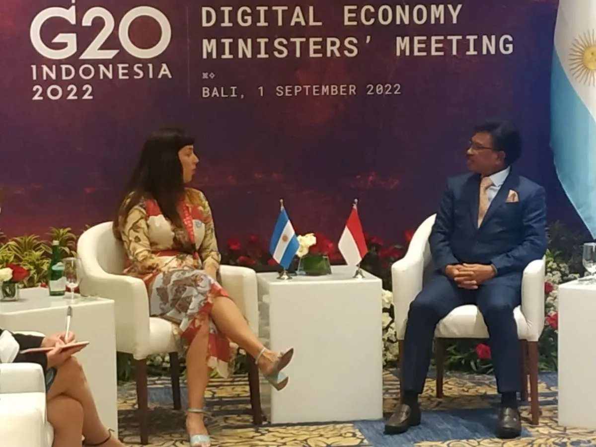 Inilah Poin-Poin Pertemuan Menkominfo Johnny G Plate dengan 12 Negara G20