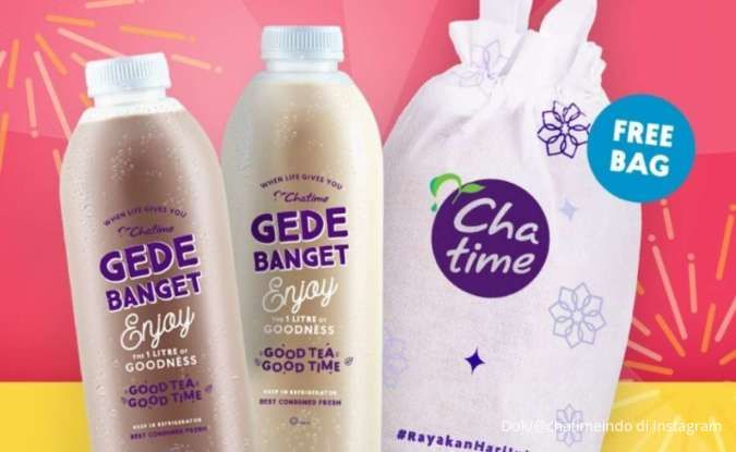 Promo Chatime Desember 2024 Hampers Akhir Tahun & Spesial Hari Rabu, Gratis Tas Lucu