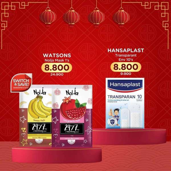 Promo Watsons Harga Serba 8.800 Berlaku Sampai 30 Januari 2022