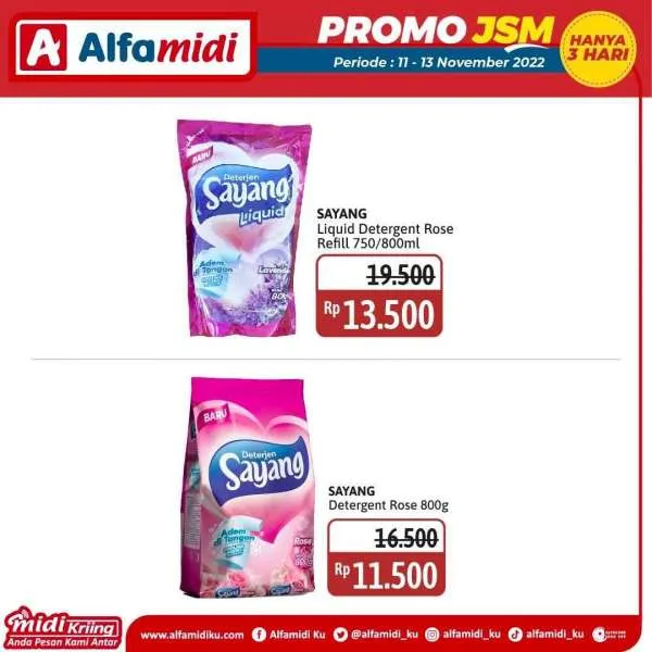 Promo JSM Alfamidi Periode 11-13 November 2022