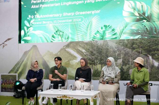 Sharp Indonesia Kembangkan Potensi Anak Muda lewat Program Kreatif & Lingkungan