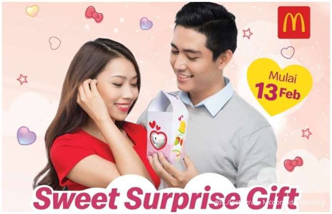 Promo Mcd Sweet Surprise Gift, Beri Kejutan Romantis Cuma Rp 40.000-an