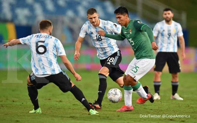 Hasil Copa America 2021: Argentina pesta gol, Uruguay tekuk Paraguay