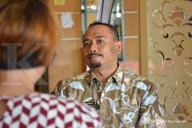 Ony Anwar Wakil Bupati Ngawi, Jawa Timur. Jelajah Ekonomi Kontan Trans Jawa