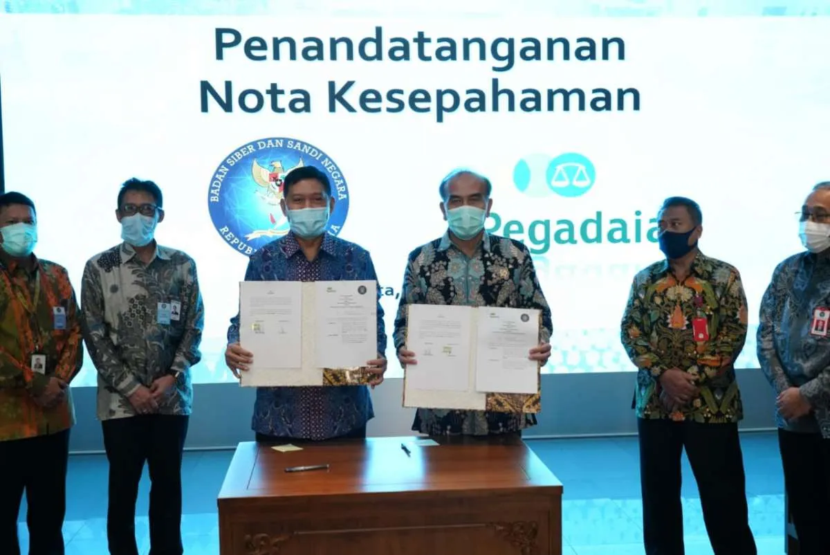 Tangkal kejahatan siber, Pegadaian gandeng Badan Siber dan Sandi Indonesia