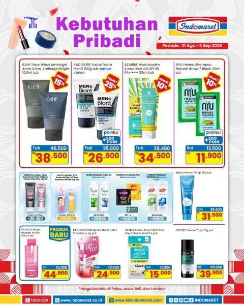 Promo Indomaret Super Hemat Periode 21 Agustus-3 September 2025