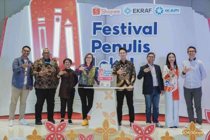 Buku Asli Diskon 50%! Shopee Gelar Festival Penulis Lokal, Tingkatkan Minat Baca Buku