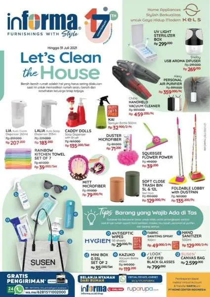Promo Informa Lets Clean the House
