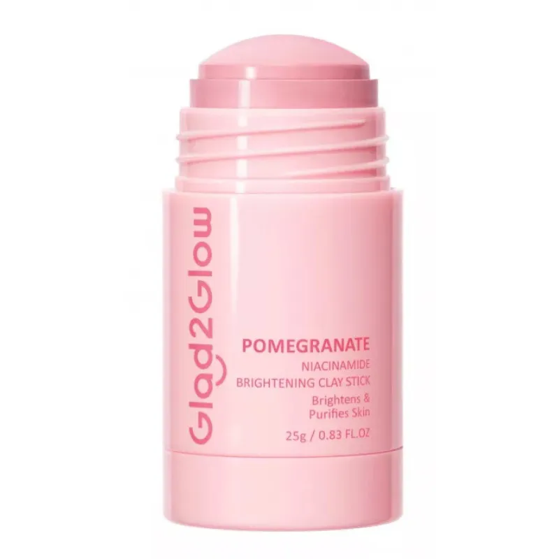 Glad2Glow Pomegranate Niacinamide Brightening Clay Stick