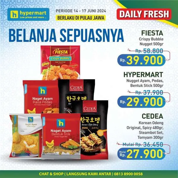 Promo JSM Hypermart Hyper Diskon Weekend Periode 14-17 Juni 2024