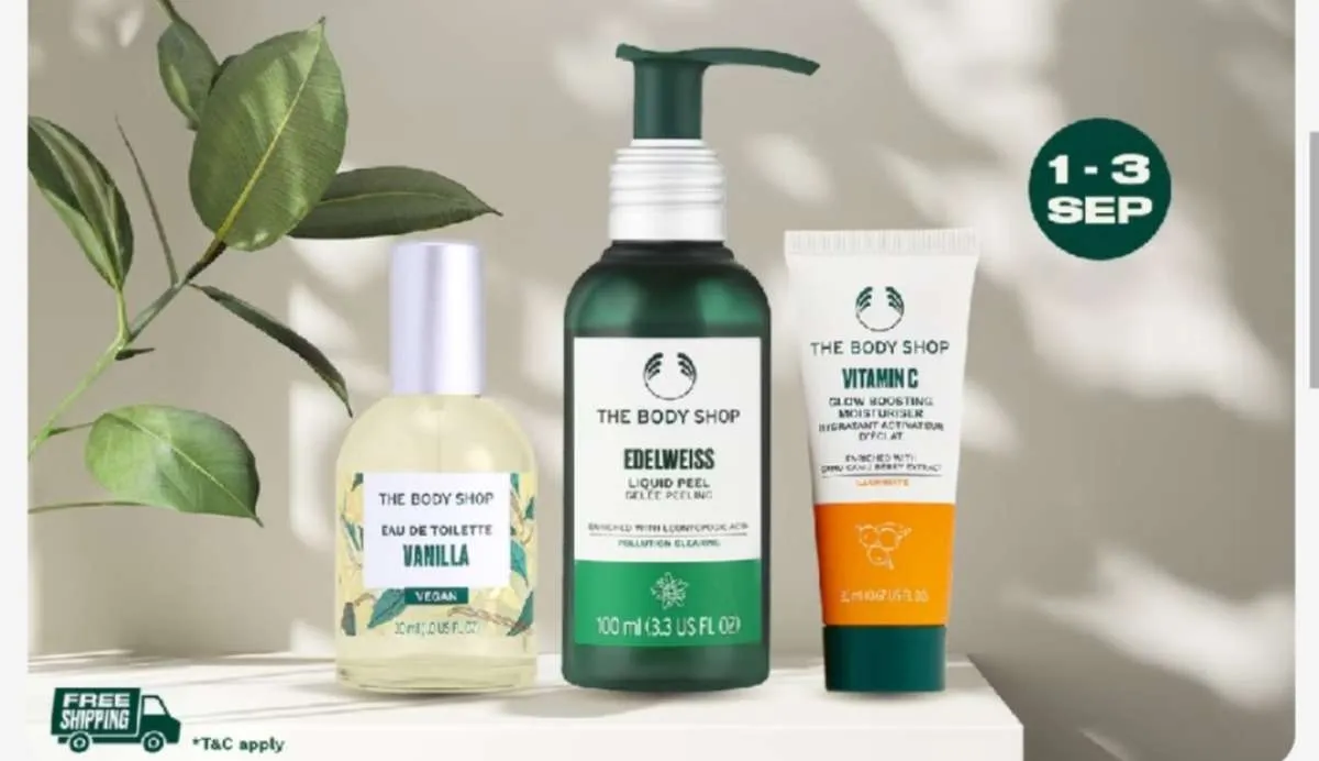 Promo The Body Shop Super Beauty Day 1-3 September 2025, Sleeping Mask Diskon 50%