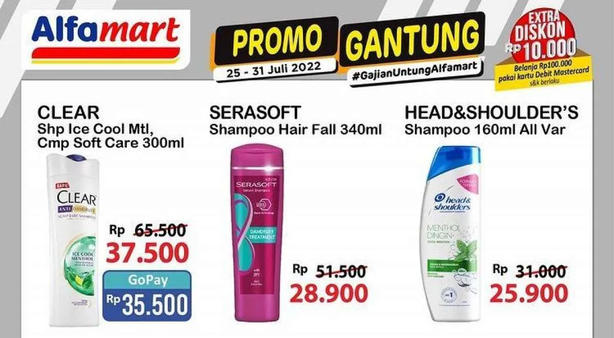 Promo Alfamart Terbaru di Akhir Bulan Juli 2022, Jangan Lewatkan Promo Gantung Ini