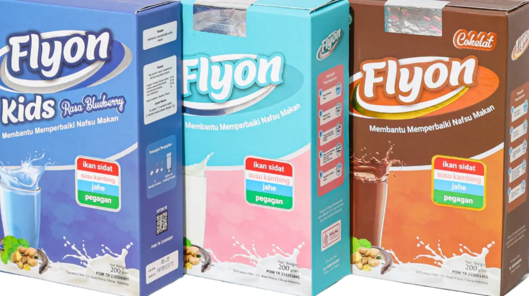 Susu penambah berat badan: Flyon