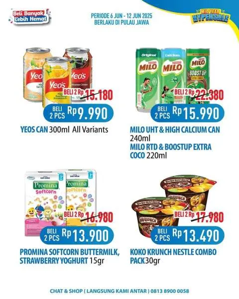 Promo Hypermart Beli Banyak Lebih Hemat Periode 6-12 Juni 2025