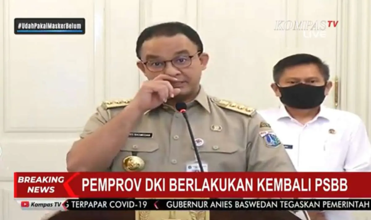 PSBB Jakarta tetap diterapkan dan berlaku mulai Senin selama dua pekan