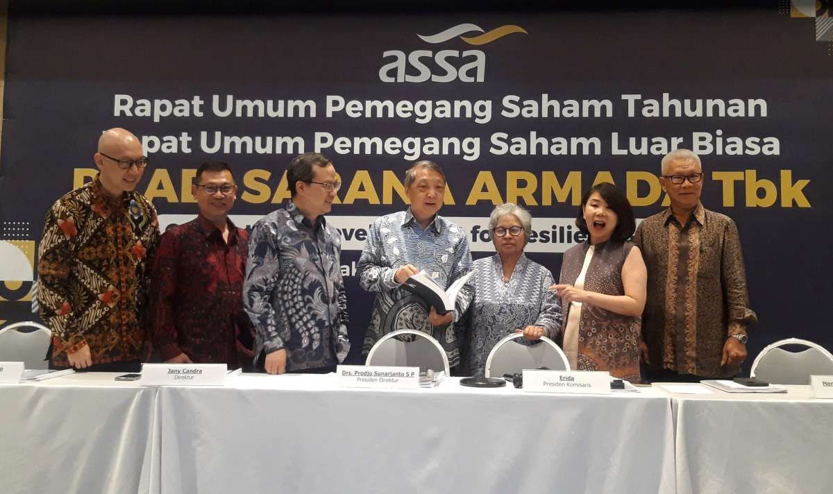 Adi Sarana Armada (ASSA) Tebar Dividen Rp 73,8 Miliar dari Laba 2023