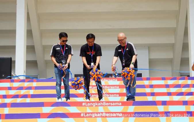 Keseruan wondr by BNI untuk Pecinta Olahraga di Jakarta Running Festival 2024