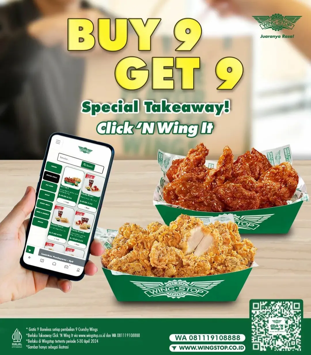 Wingsop buy 9 get 9 free edisi April 2024
