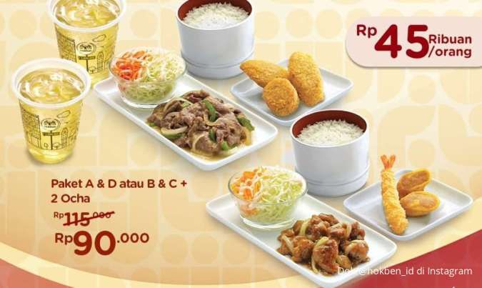 Promo HokBen Payday 30 Mei 2025, Makan Berdua Harga Spesial Akan Berakhir Besok