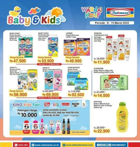 Promo Indomaret Super Hemat Mingguan 9-15 Maret 2022